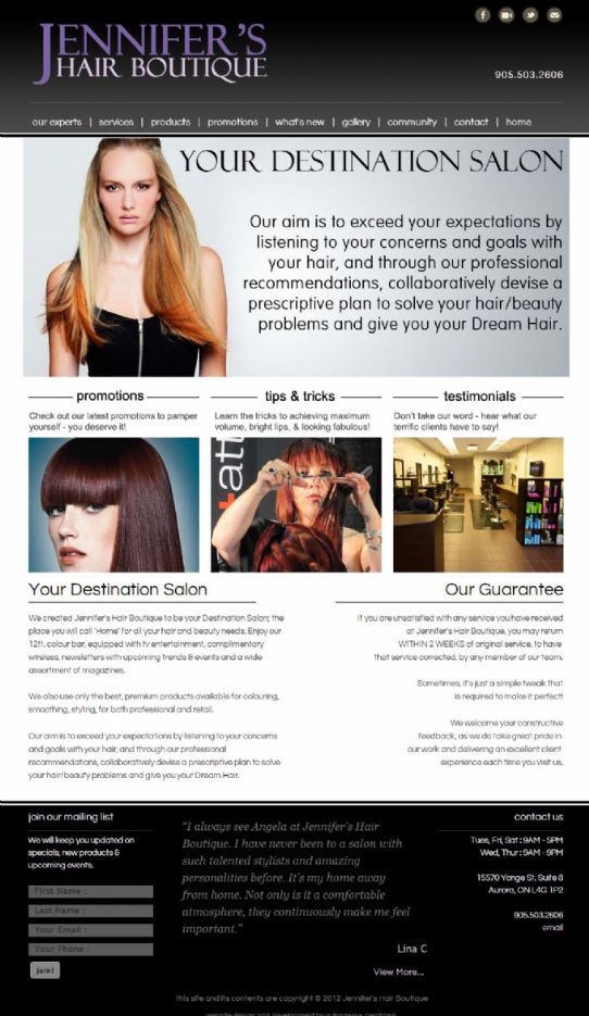 Jennifers Hair Boutique - Aurora Based Hair Boutique